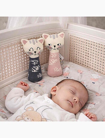 Sonaglio in cotone biologico per neonato - SEVIRA KIDS