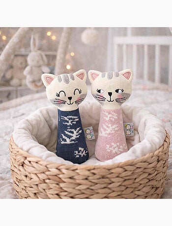 Sonaglio in cotone biologico per neonato | sevira kids | sevira kids