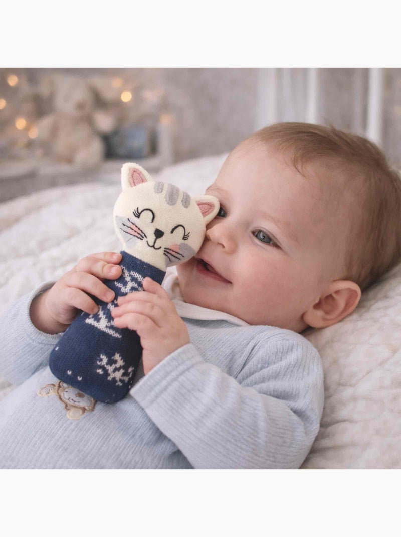 Sonaglio in cotone biologico per neonato | sevira kids | sevira kids Blu - Kiabi