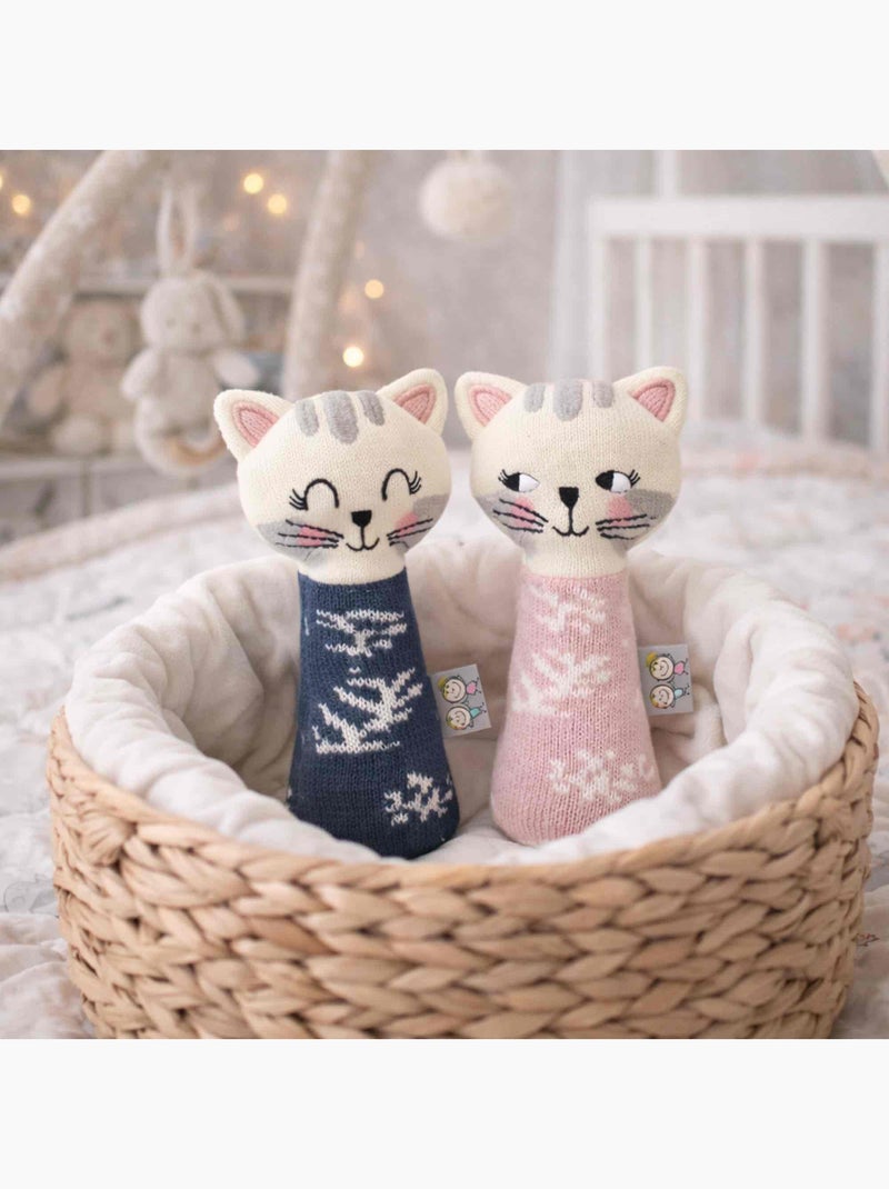 Sonaglio in cotone biologico per neonato | sevira kids | sevira kids Blu - Kiabi