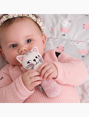 Sonaglio in cotone biologico per neonato | sevira kids | sevira kids