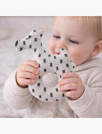 Sonaglio neonato in cotone biologico | SEVIRA KIDS