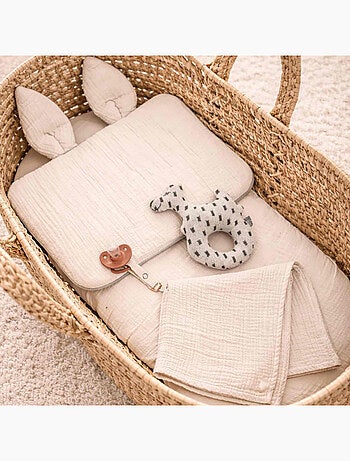 Sonaglio neonato in cotone biologico | SEVIRA KIDS