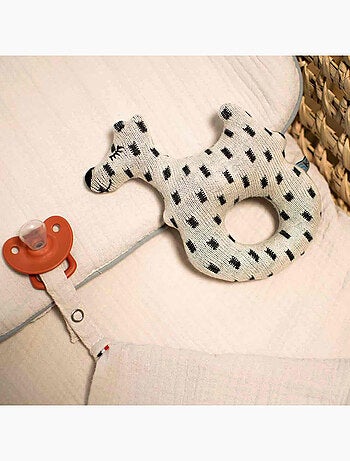 Sonaglio neonato in cotone biologico | SEVIRA KIDS