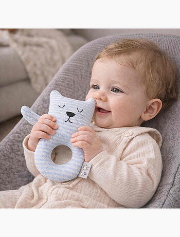 Sonaglio neonato in cotone biologico | SEVIRA KIDS