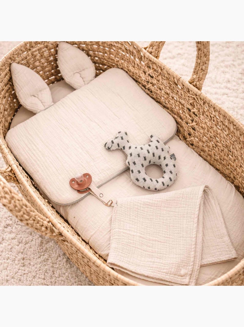 Sonaglio neonato in cotone biologico | sevira kids | sevira kids Beige - Kiabi