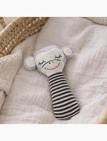 Sonaglio per neonato in cotone biologico | SEVIRA KIDS