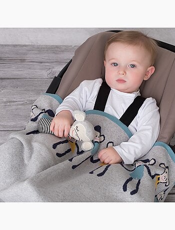 Sonaglio per neonato in cotone biologico | SEVIRA KIDS