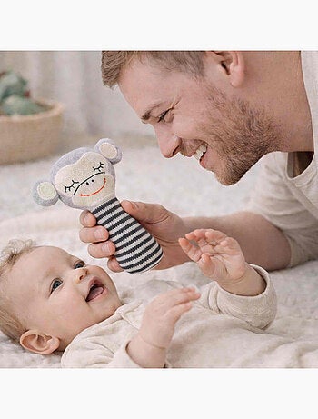 Sonaglio per neonato in cotone biologico | sevira kids | sevira kids