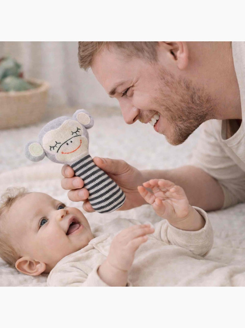 Sonaglio per neonato in cotone biologico | sevira kids | sevira kids Grigio - Kiabi