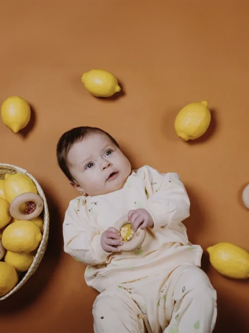 Sonaglio sensoriale donut, frutti | Petit Boum Giallo - Kiabi