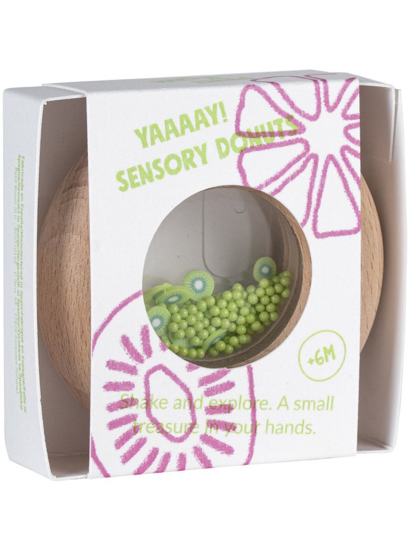 Sonaglio sensoriale donut, frutti | Petit Boum Verde - Kiabi