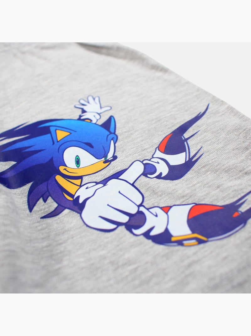Sonic - Completo bambino canotta e pantaloncini Blu - Kiabi