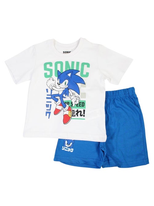 Sonic - Completo maglietta e short bambino - Kiabi