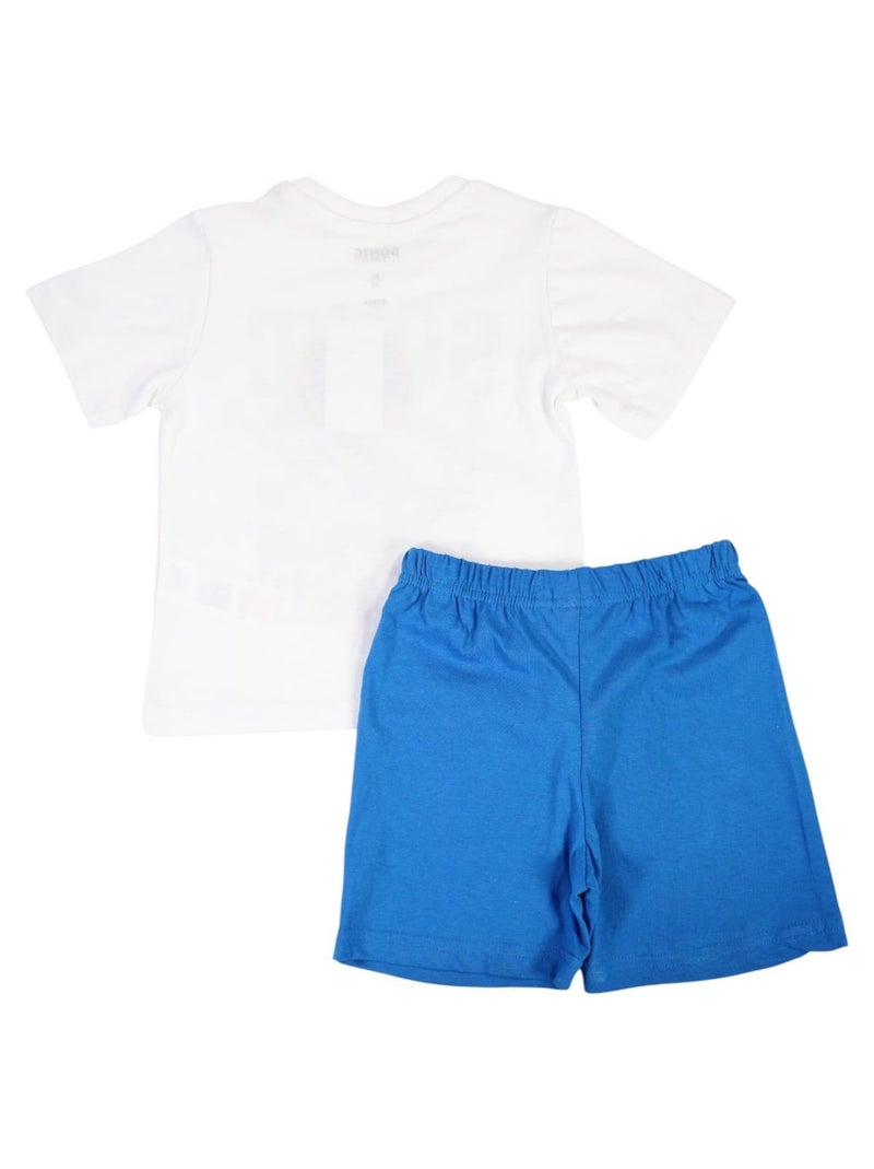 Sonic - Completo maglietta e short bambino Bianco - Kiabi