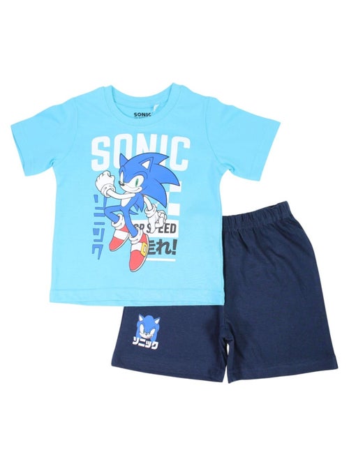 Sonic - Completo maglietta e short bambino - Kiabi