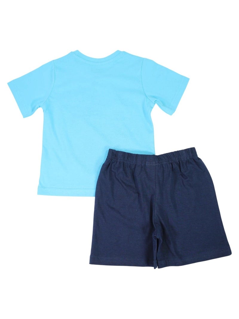 Sonic - Completo maglietta e short bambino Blu - Kiabi