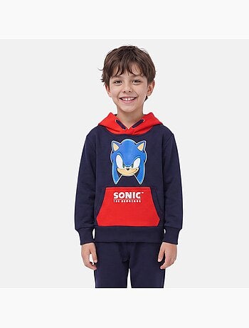 Sonic - felpa con cappuccio bambino