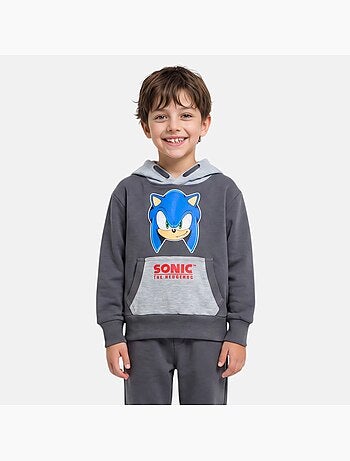 Sonic - felpa con cappuccio bambino