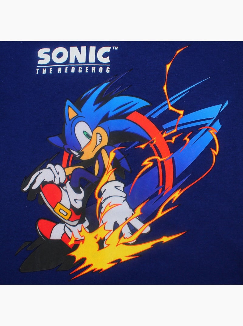 Sonic - Maglietta bambino Blu marino - Kiabi