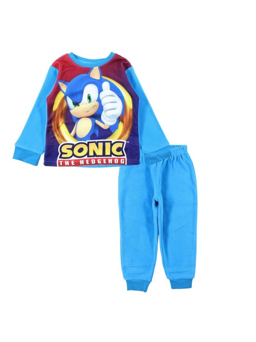 Sonic - Pigiama in pile da bambino - Kiabi
