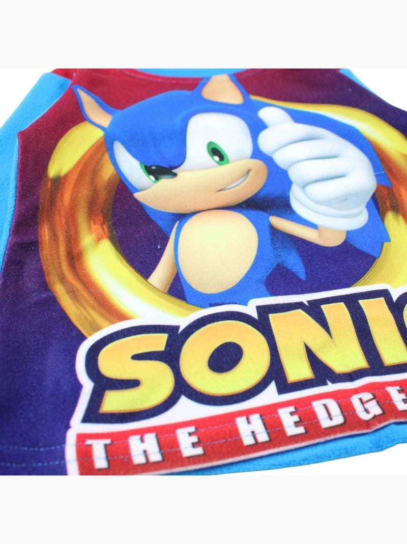 Sonic - Pigiama in pile da bambino Blu - Kiabi