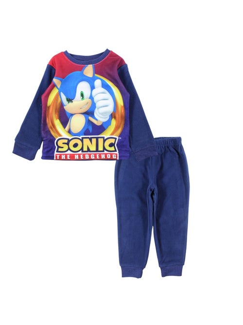 Sonic - Pigiama in pile da bambino - Kiabi