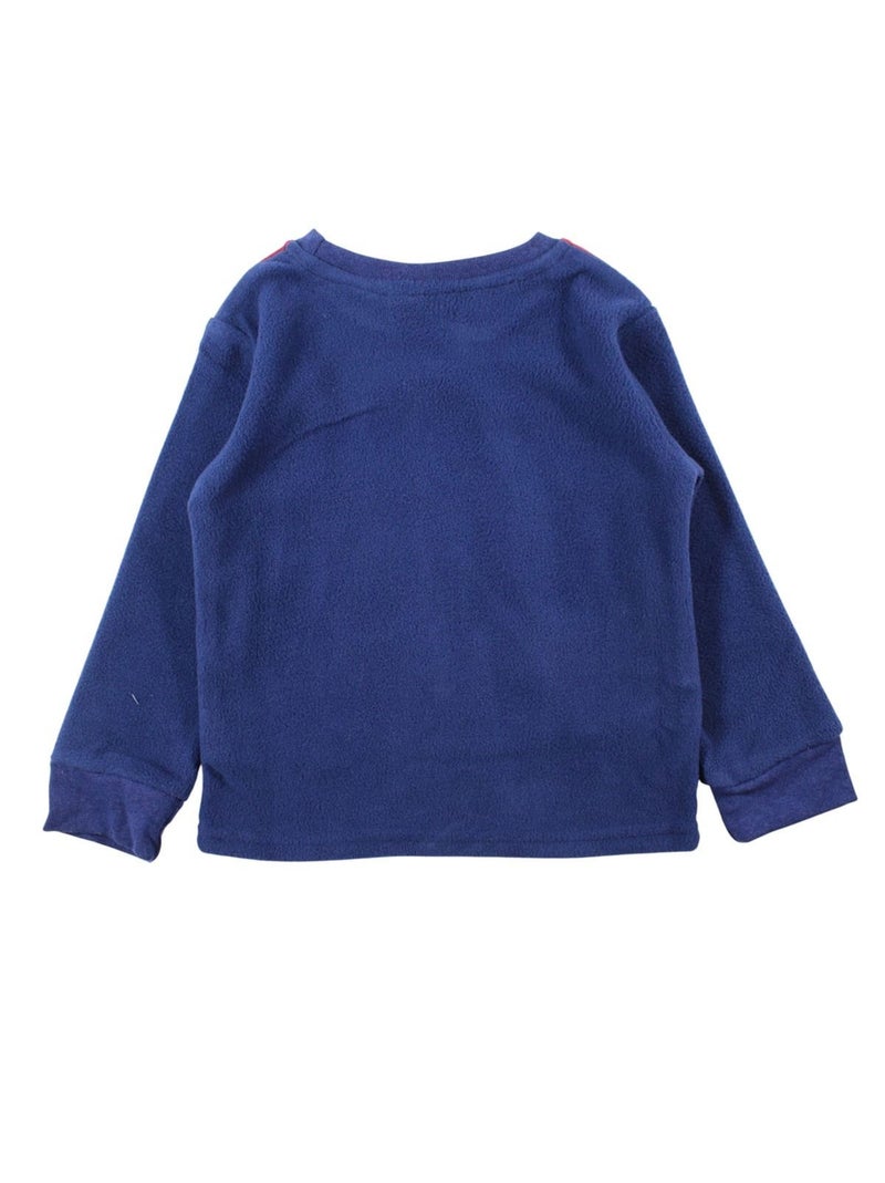 Sonic - Pigiama in pile da bambino Blu marino - Kiabi