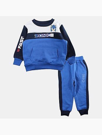 Sonic - Tuta felpa e pantaloni jogging bambino