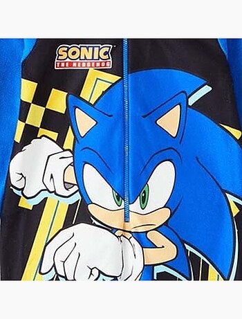 Sonic - Tuta in pile