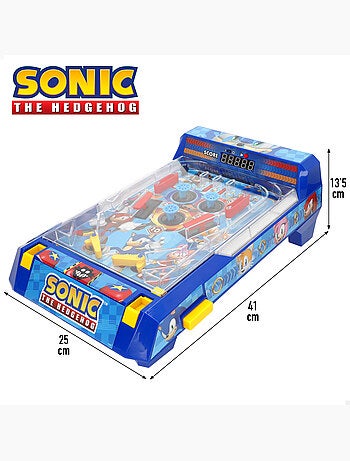 Sonic tavolo arcade pinball con luci e suoni