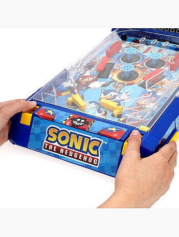 Sonic tavolo arcade pinball con luci e suoni