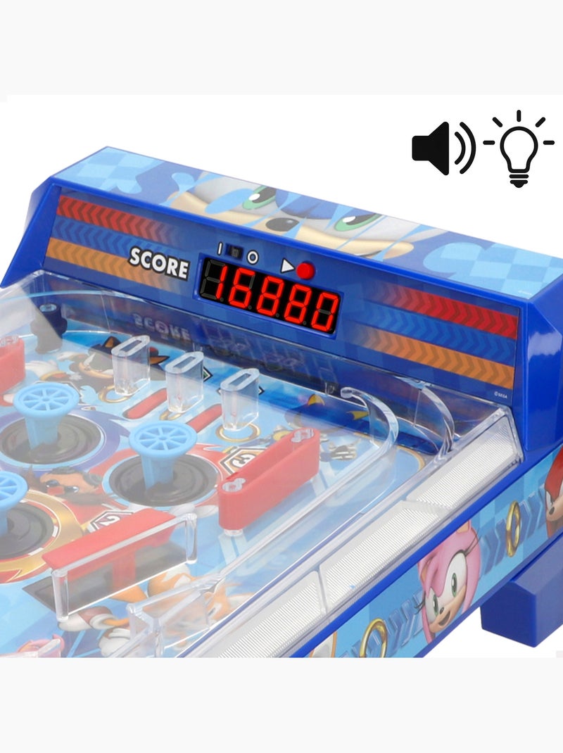 Sonic tavolo arcade pinball con luci e suoni N/D - Kiabi
