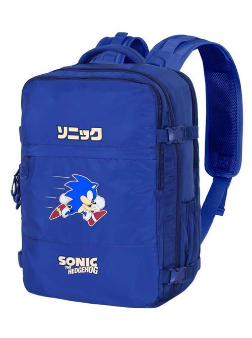 Sonic The Hedgehog Action Zaino Grande da Viaggio Mercury 47x23x33cm, Blu - Kiabi
