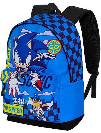 Sonic The Hedgehog Go Zaino HS FAN 3.0, Blu