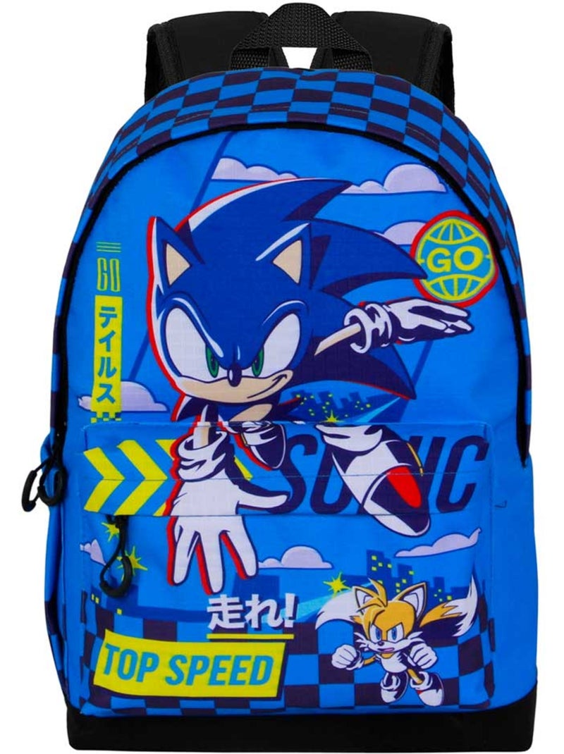 Sonic The Hedgehog Go Zaino HS FAN 3.0, Blu Blu - Kiabi