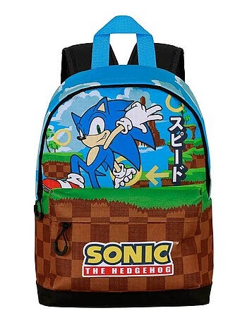 Sonic The Hedgehog Greenhill Zainetto Piccolo HS FAN, Multicolore