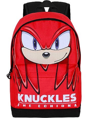 Sonic The Hedgehog Knuckles Sight Zaino HS FAN 2.2, Rosso