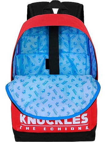 Sonic The Hedgehog Knuckles Sight Zaino HS FAN 2.2, Rosso