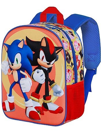 Sonic The Hedgehog Shadow Zainetto 3D Elite, Multicolore