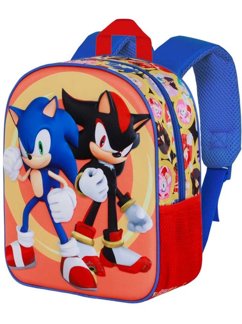 Sonic The Hedgehog Shadow Zainetto 3D Elite, Multicolore - Kiabi