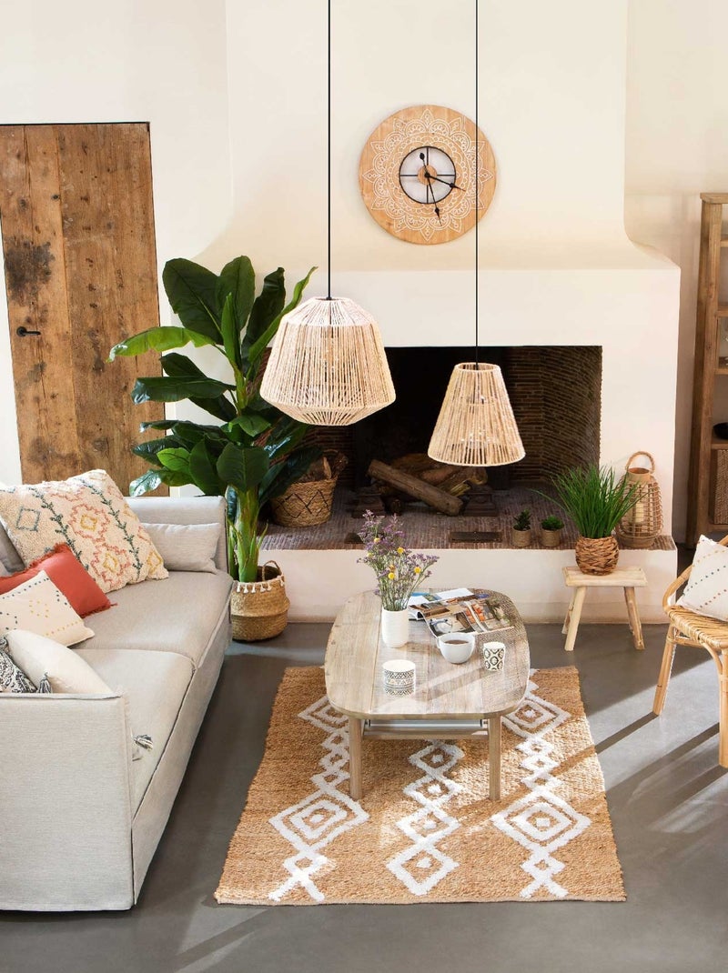 Sospensione a corda fine Beige - Kiabi