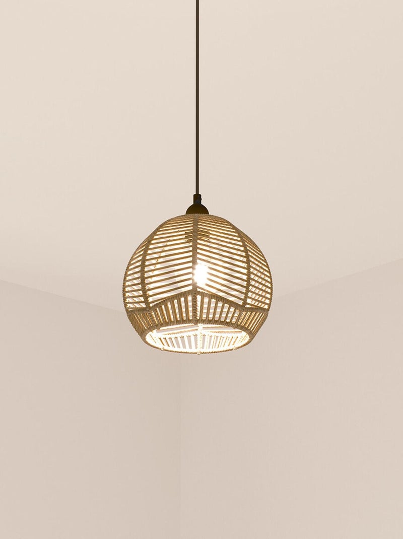 Sospensione a corda naturale Beige - Kiabi