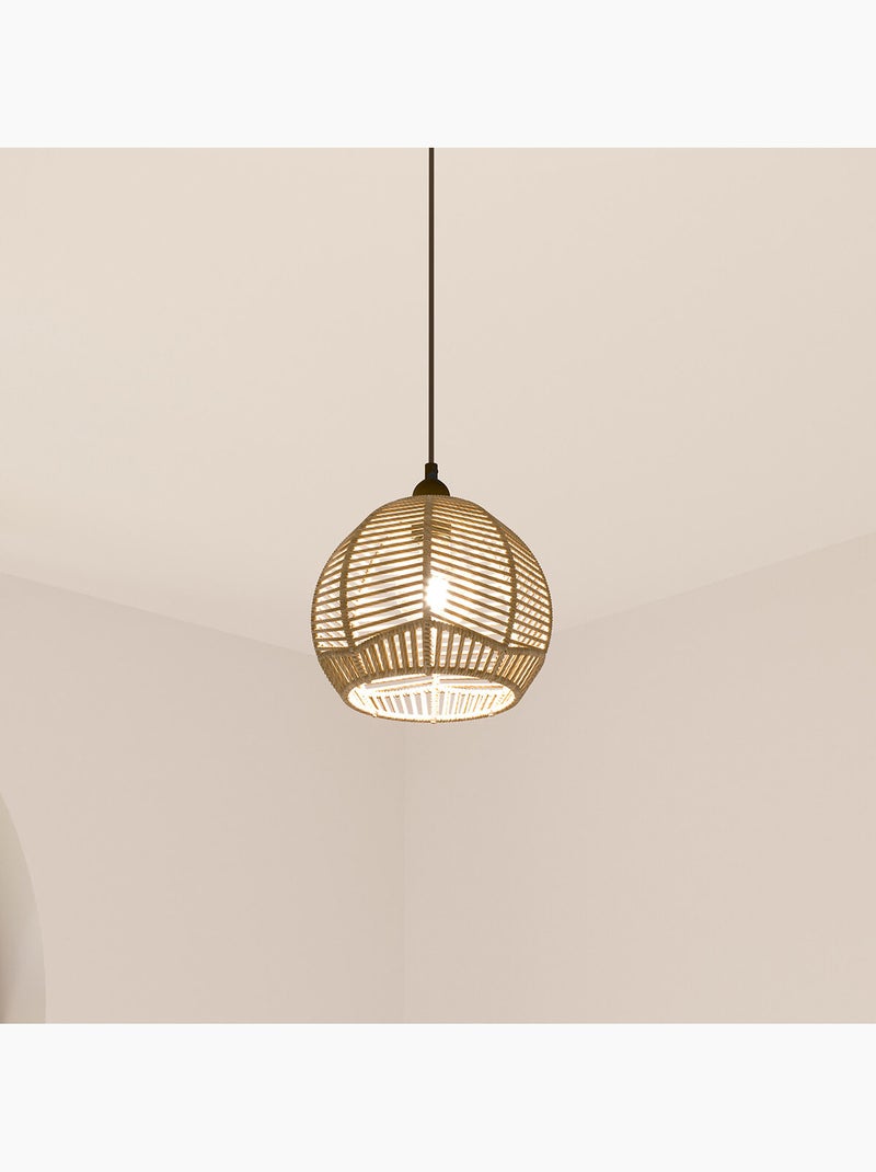 Sospensione a corda naturale Beige - Kiabi