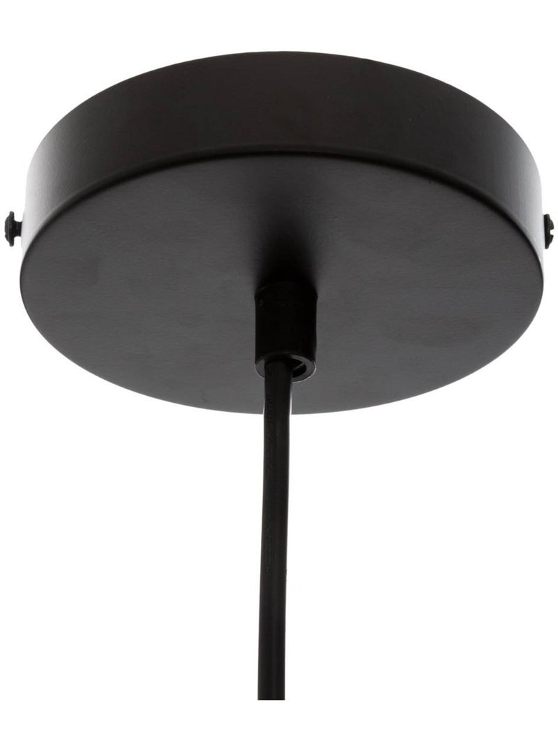 Sospensione a filo galt in metallo nero d34cm Nero - Kiabi