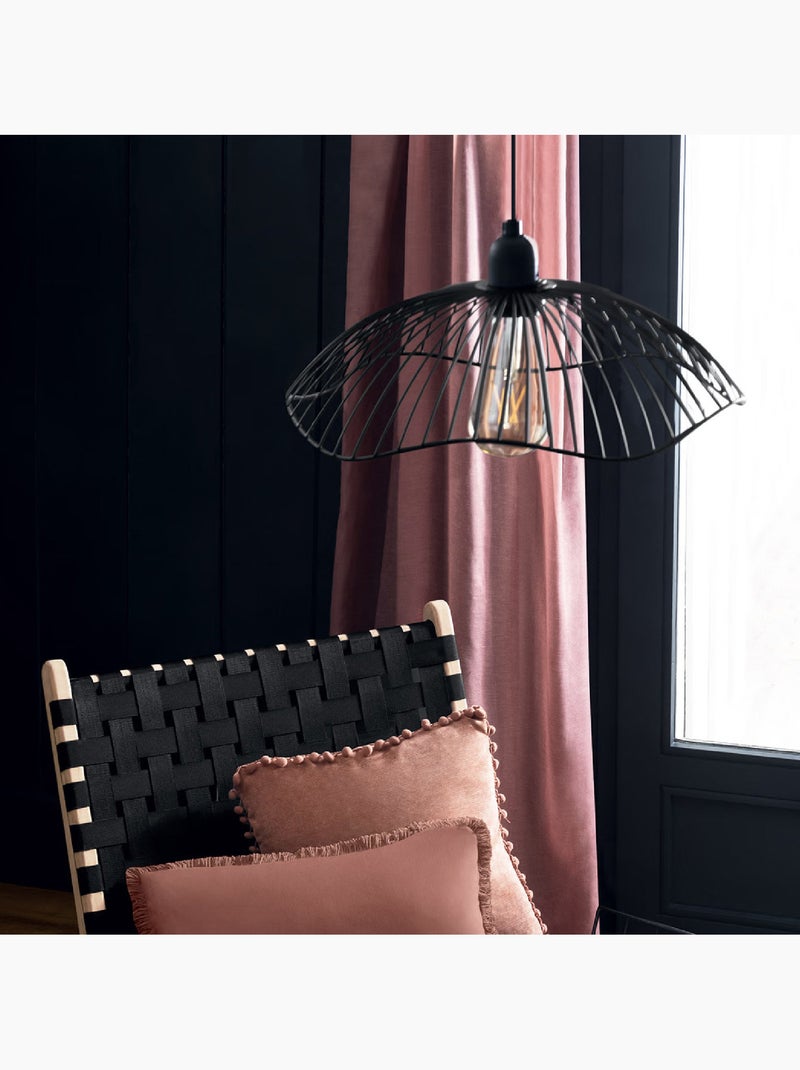 Sospensione a filo galt in metallo nero d34cm Nero - Kiabi