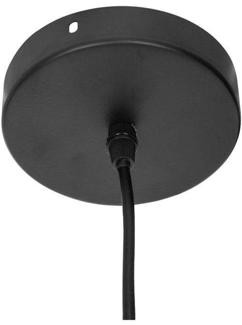 Sospensione a filo ida in metallo nero d19cm - Kiabi