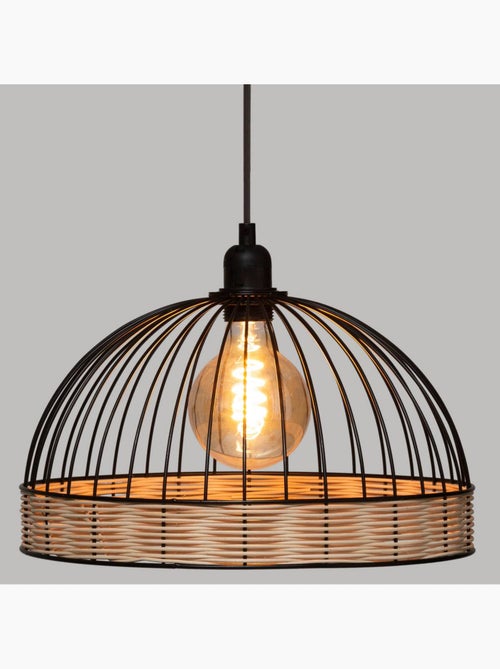 Sospensione a filo suwa in metallo nero d35cm - Kiabi