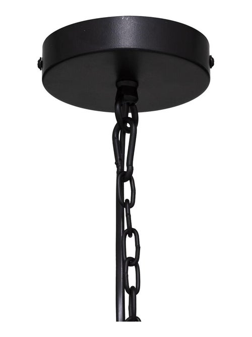 Sospensione con carrucola in metallo e legno - Kiabi