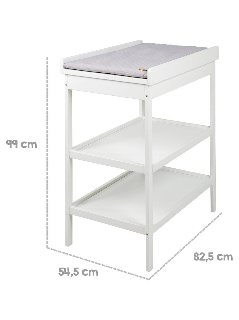 Sostegno fasciatoio + materassino impermeabile – ROBA "Roba Style" Bianco - Kiabi